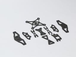 Custom CNC Deck Support – Carbon Fiber | OEM Precision Machined — carbon fiber product angle 2