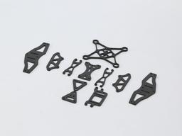 Custom CNC Deck Support – Carbon Fiber | OEM Precision Machined — carbon fiber product angle 3
