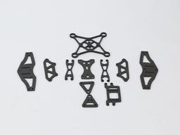Custom CNC Deck Support – Carbon Fiber | OEM Precision Machined — carbon fiber product angle 1