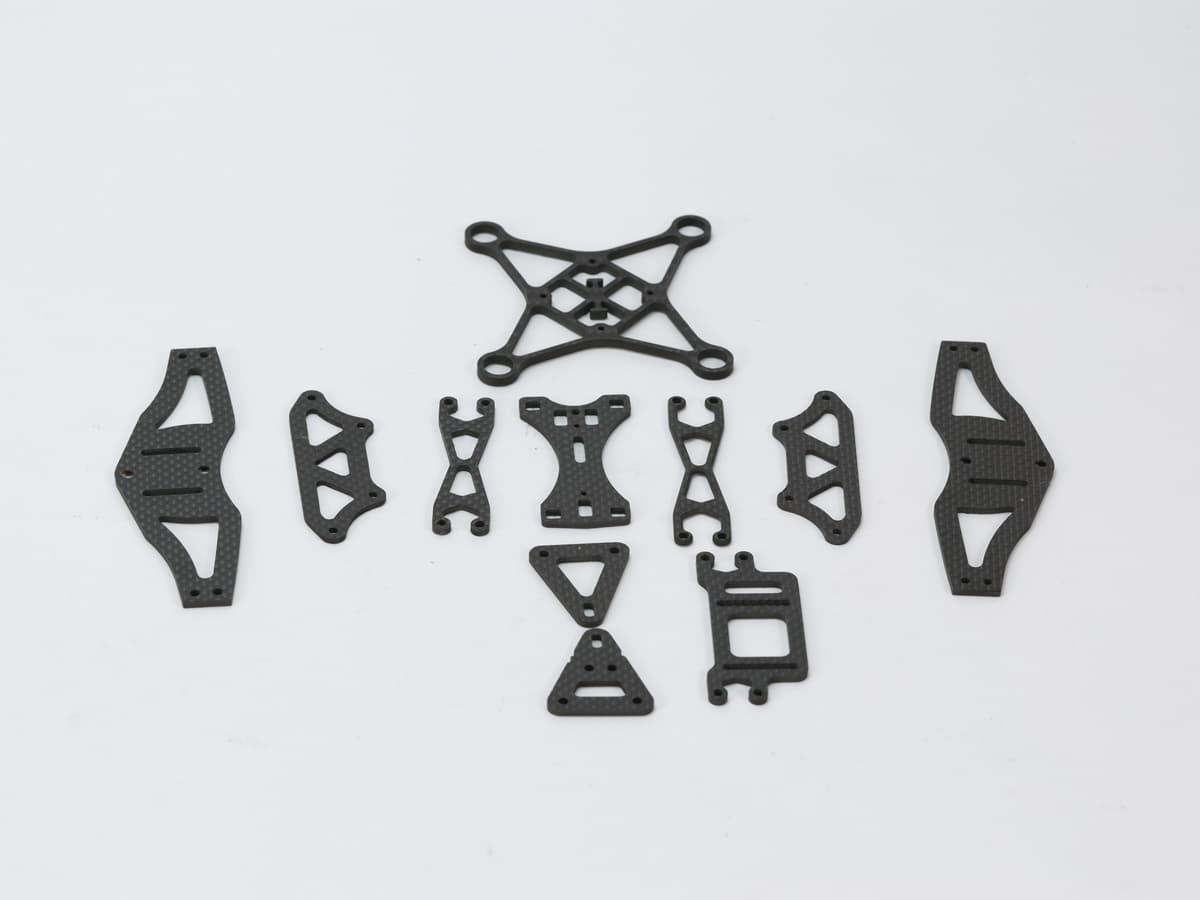 Custom CNC Deck Support – Carbon Fiber | OEM Precision Machined