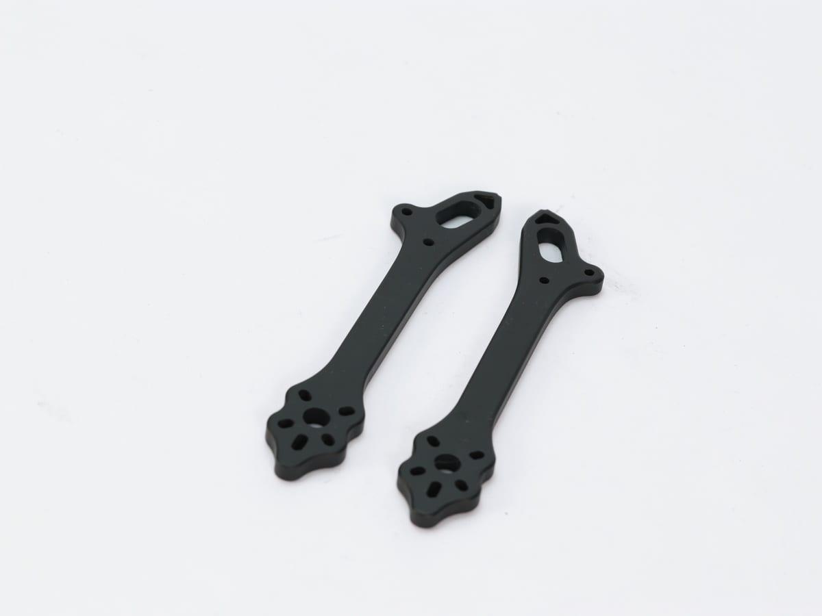 Custom CNC Frame Insert – Carbon Fiber | OEM Precision Machined — carbon fiber close-up view 3