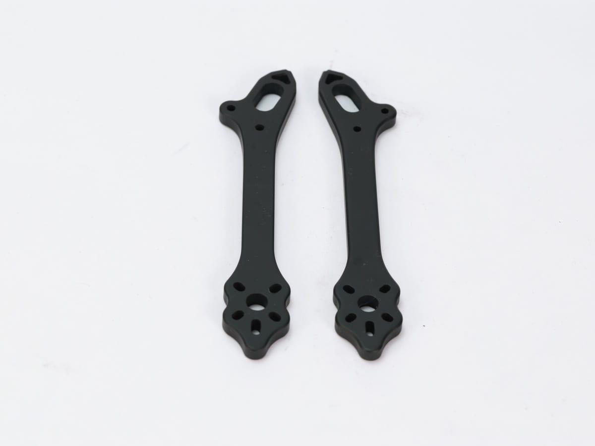 Custom CNC Frame Insert – Carbon Fiber | OEM Precision Machined — carbon fiber close-up view 1