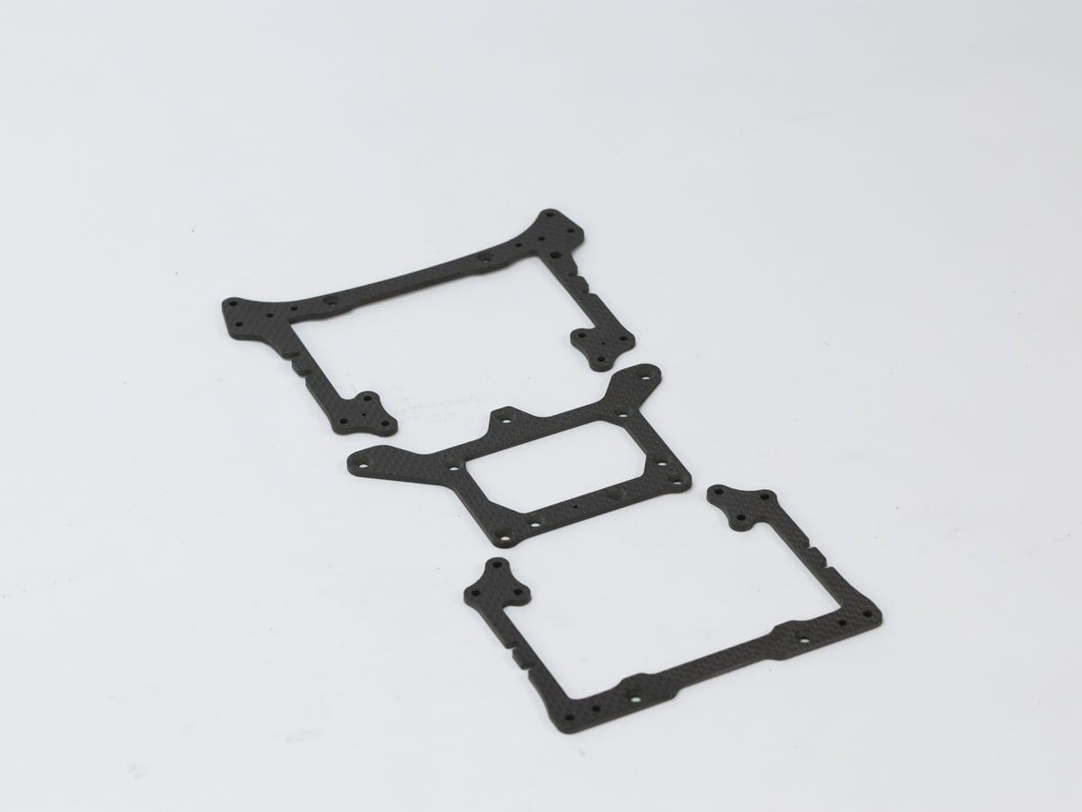 Custom CNC Light Bracket – Carbon Fiber | OEM Precision Machined — carbon fiber close-up view 2