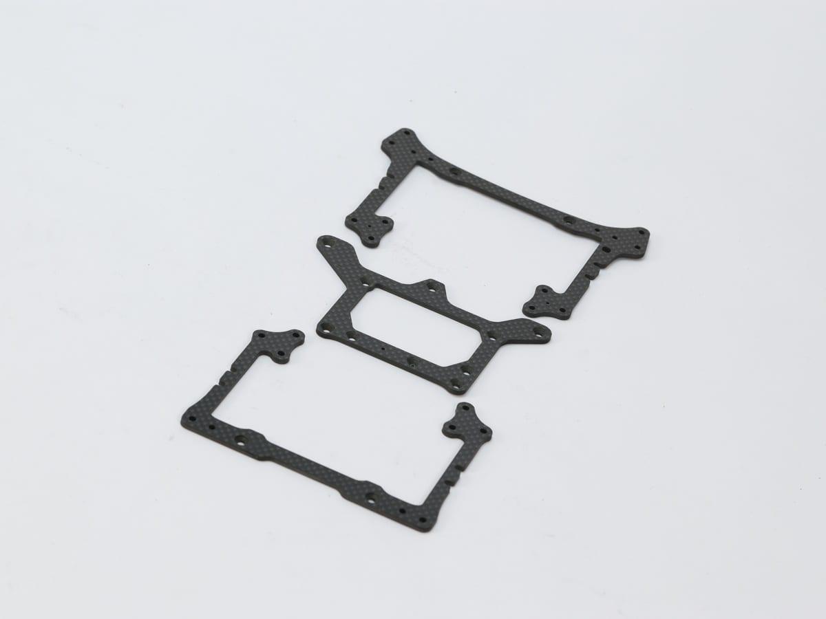 Custom CNC Light Bracket – Carbon Fiber | OEM Precision Machined — carbon fiber close-up view 3