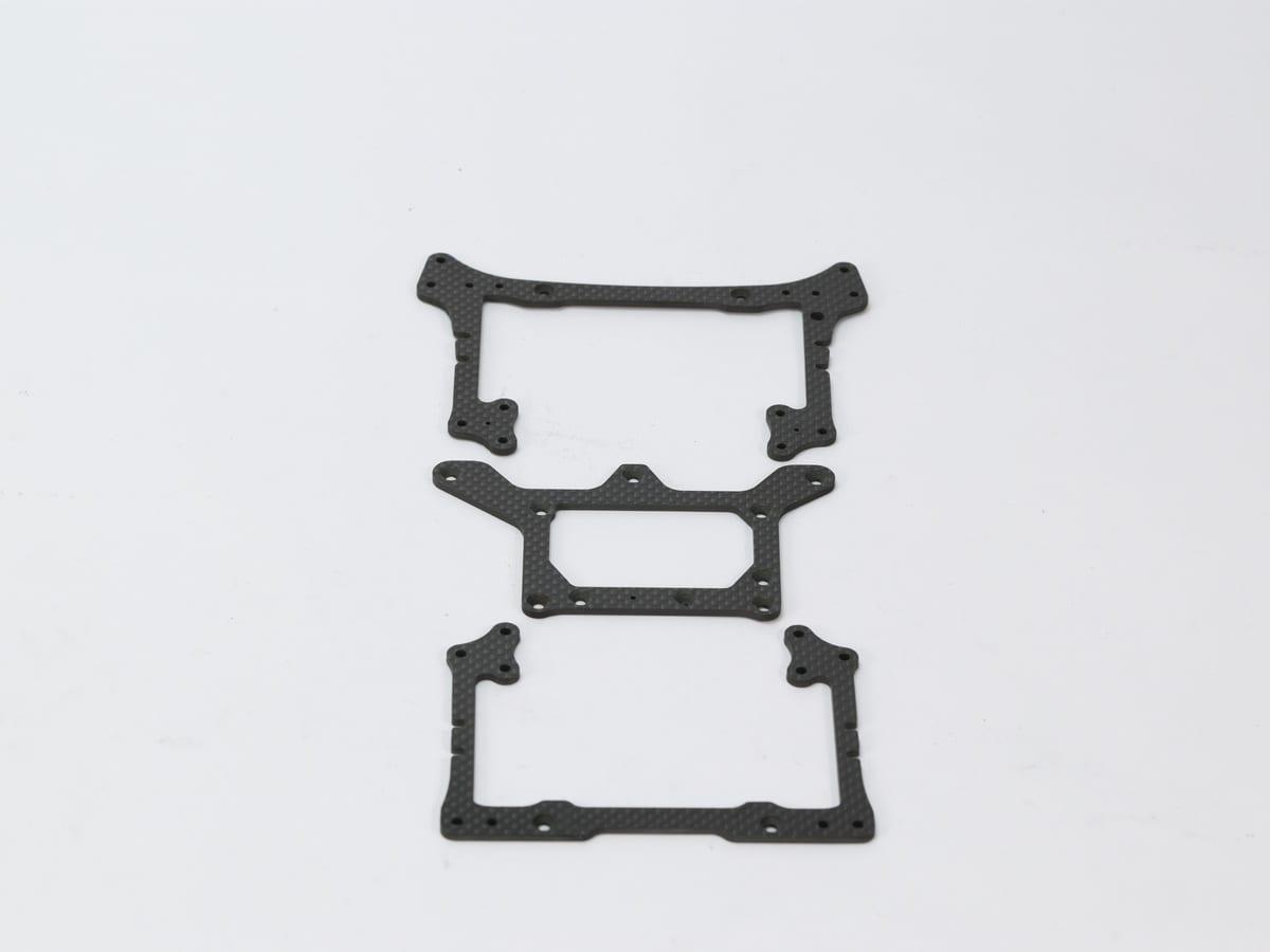 Custom CNC Light Bracket – Carbon Fiber | OEM Precision Machined — carbon fiber close-up view 1