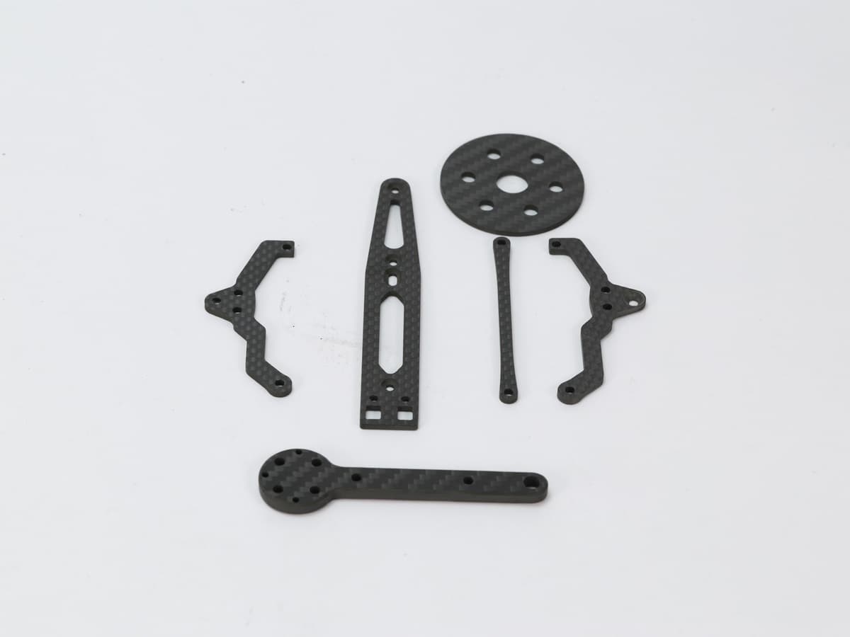Custom CNC Mount Block – Carbon Fiber | OEM Precision Machined
