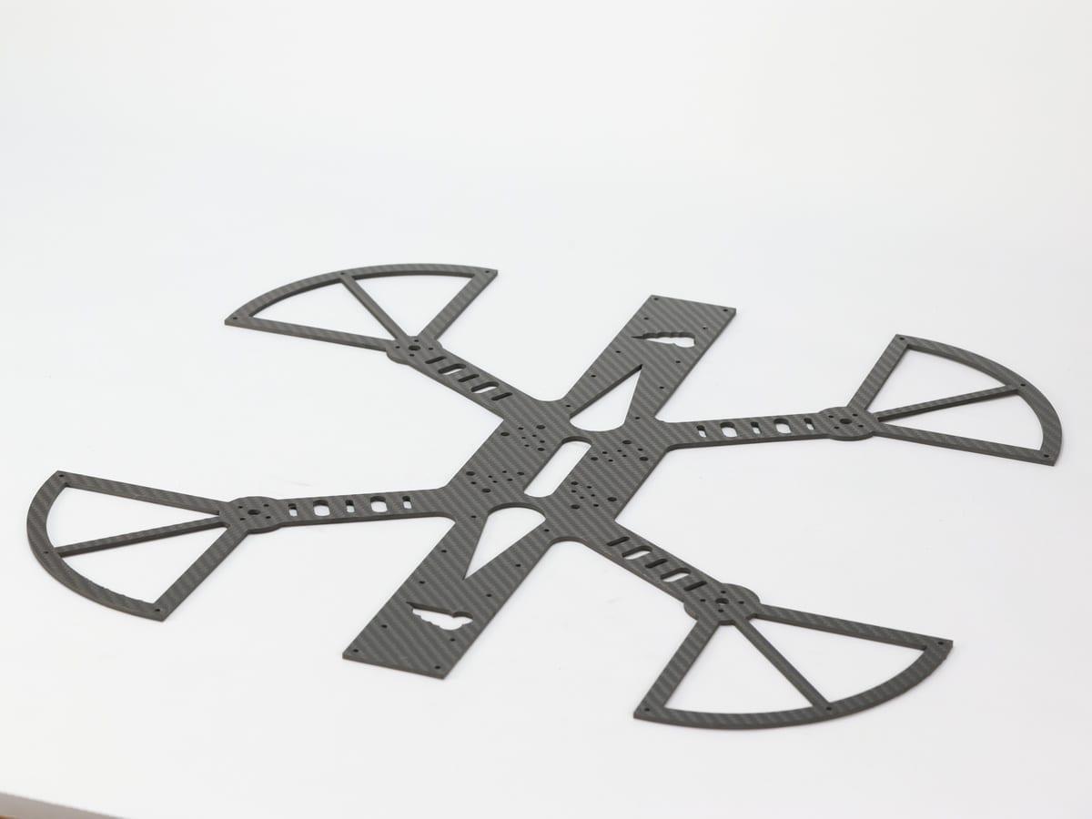 Custom CNC Pivot Joint – Carbon Fiber | OEM Precision Machined — carbon fiber close-up view 3