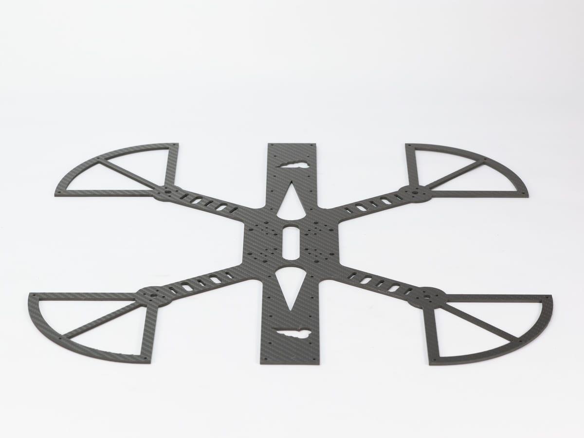 Custom CNC Pivot Joint – Carbon Fiber | OEM Precision Machined — carbon fiber close-up view 1