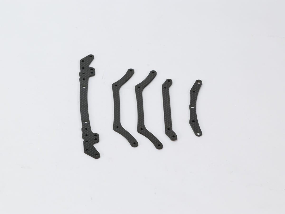 Custom CNC Rotor Shield – Carbon Fiber | OEM Precision Machined — carbon fiber close-up view 1