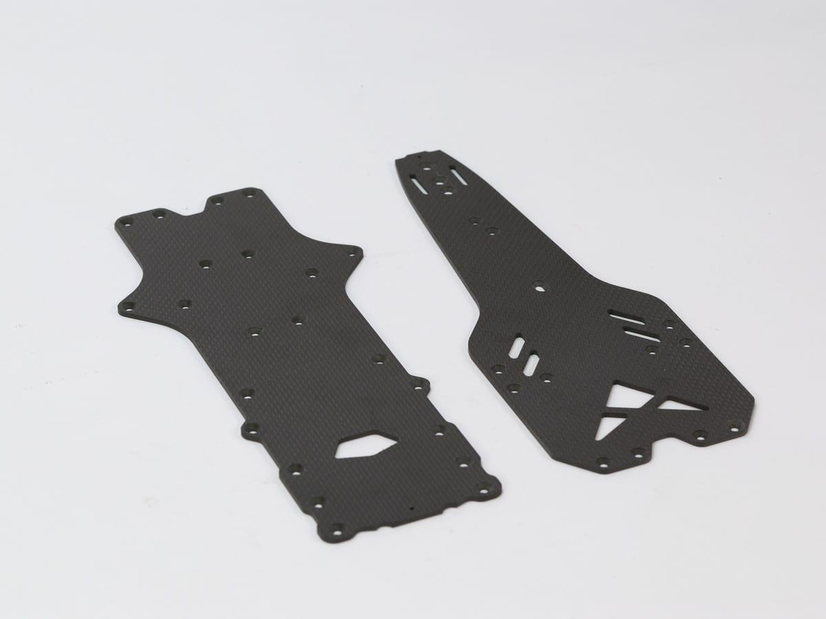 Custom CNC Servo Bracket – Carbon Fiber | OEM Precision Machined — carbon fiber close-up view 2