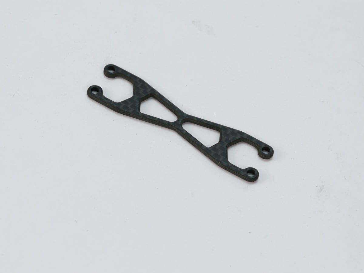 Custom CNC Tail Bracket – Carbon Fiber | OEM Precision Machined — carbon fiber close-up view 3