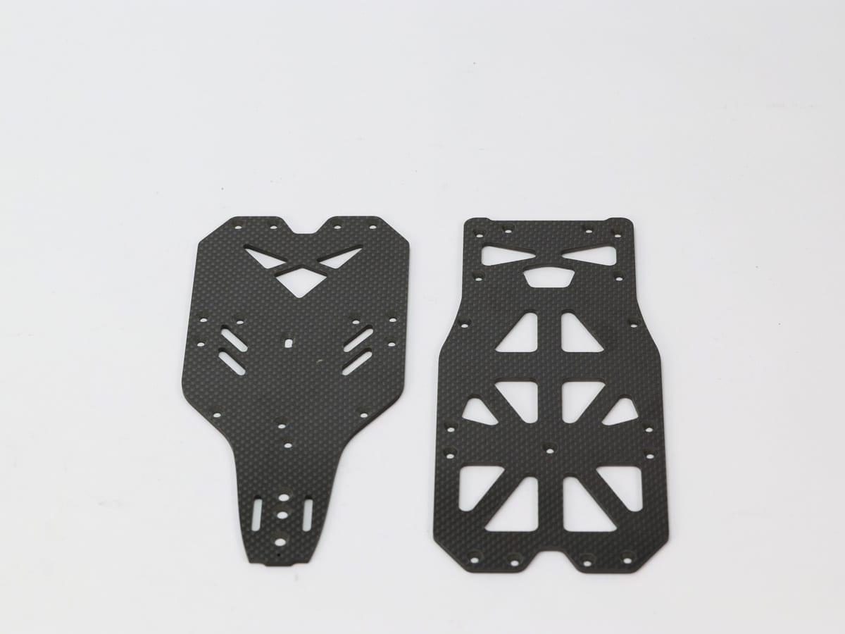 Custom CNC Wing Connector – Carbon Fiber | OEM Precision Machined — carbon fiber close-up view 1