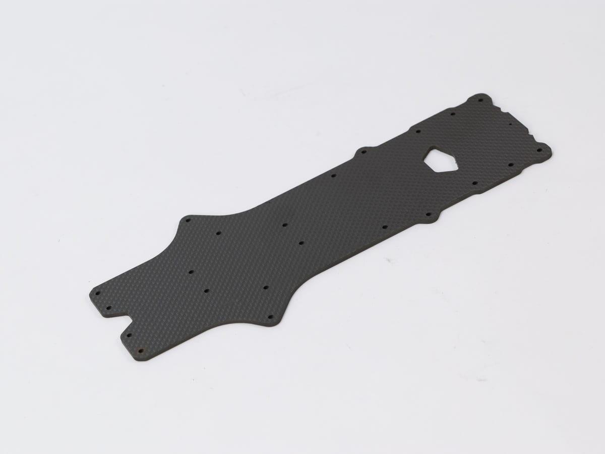 Drone Arm Brace – Carbon Fiber | High Rigidity Low Weight — carbon fiber close-up view 2