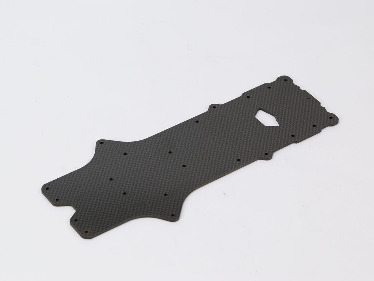 Drone Arm Brace – Carbon Fiber | High Rigidity Low Weight — carbon fiber close-up view 3