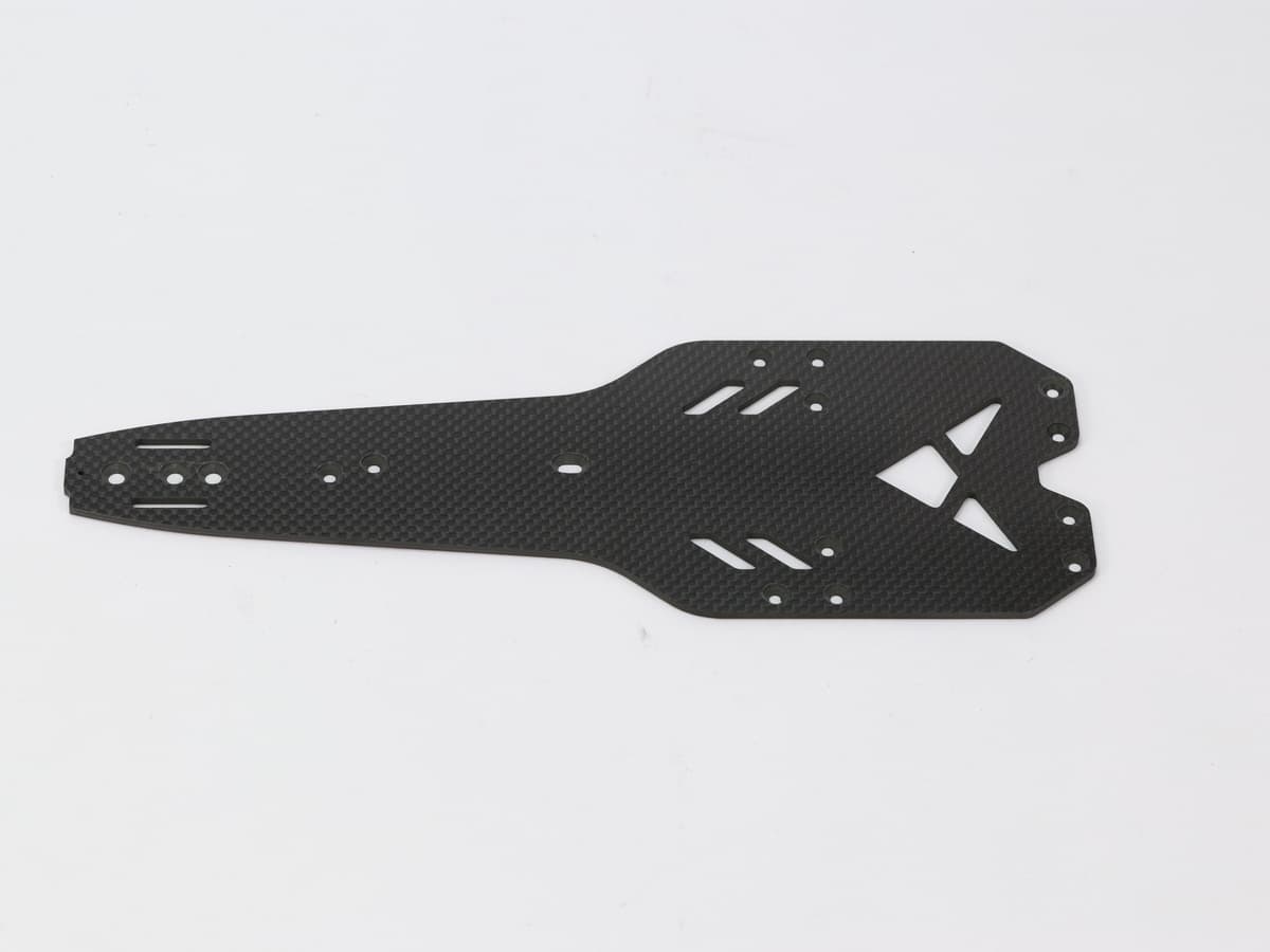 Drone Top Plate – 3K Carbon Fiber | CNC Precision Cut