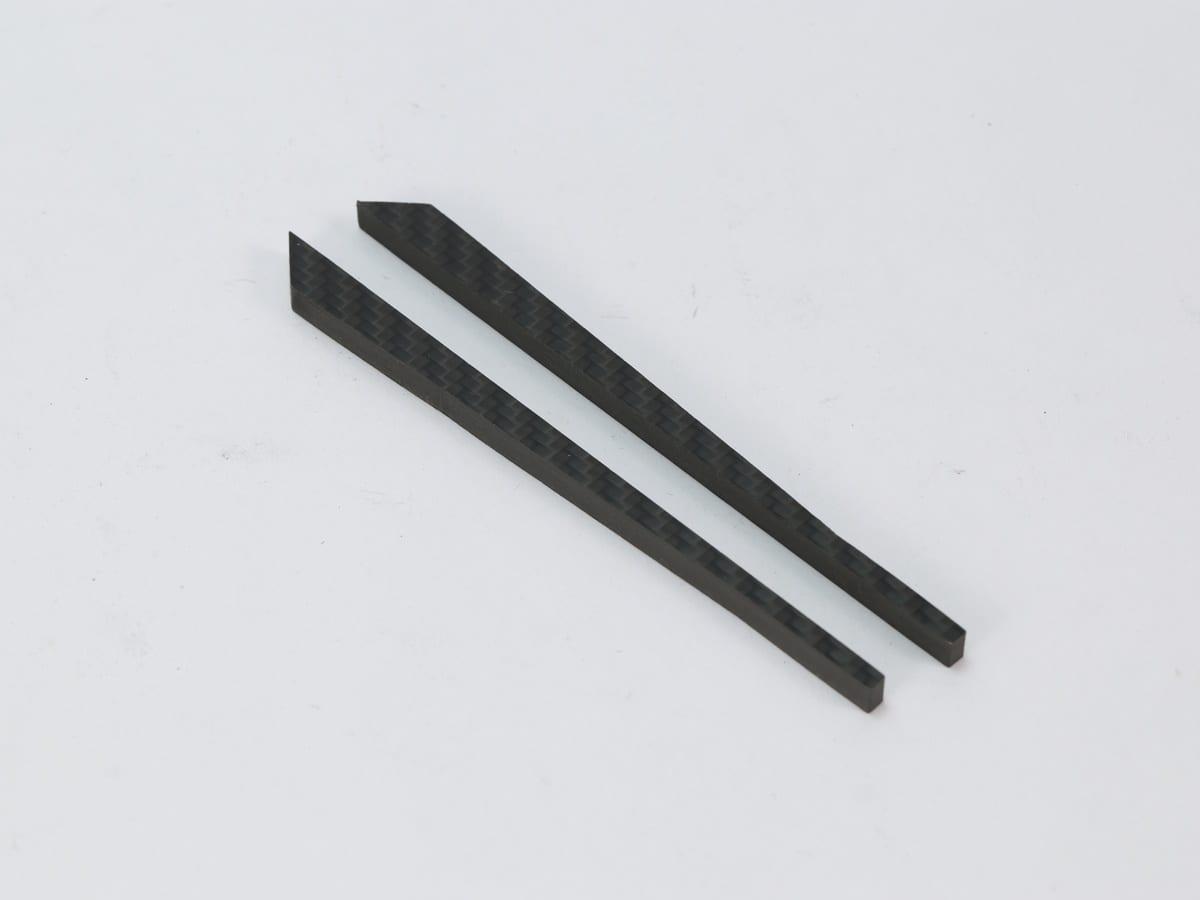 ESC Mount Plate – Carbon Fiber | Heat Dissipating — carbon fiber close-up view 2