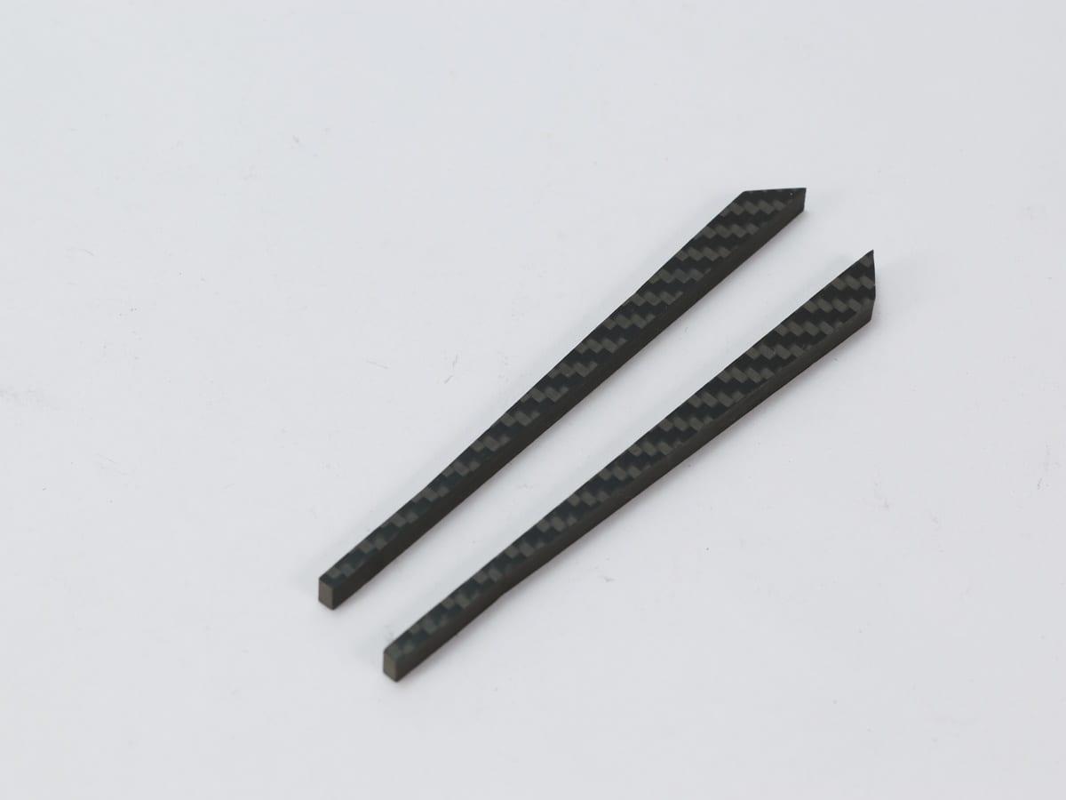 ESC Mount Plate – Carbon Fiber | Heat Dissipating — carbon fiber close-up view 3
