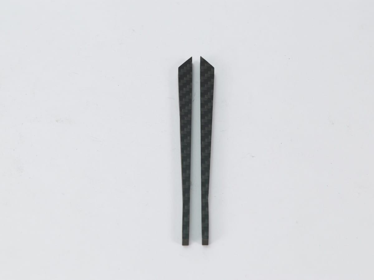 ESC Mount Plate – Carbon Fiber | Heat Dissipating — carbon fiber close-up view 1