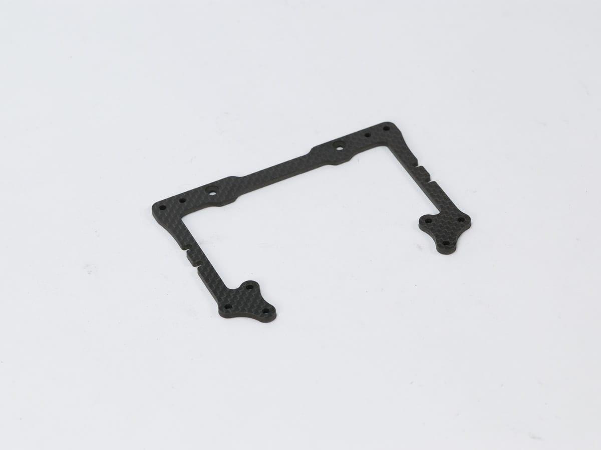 FPV Camera Brace – Carbon Fiber | Adjustable Angle — carbon fiber close-up view 2