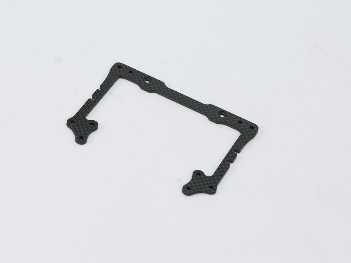 FPV Camera Brace – Carbon Fiber | Adjustable Angle — carbon fiber close-up view 3