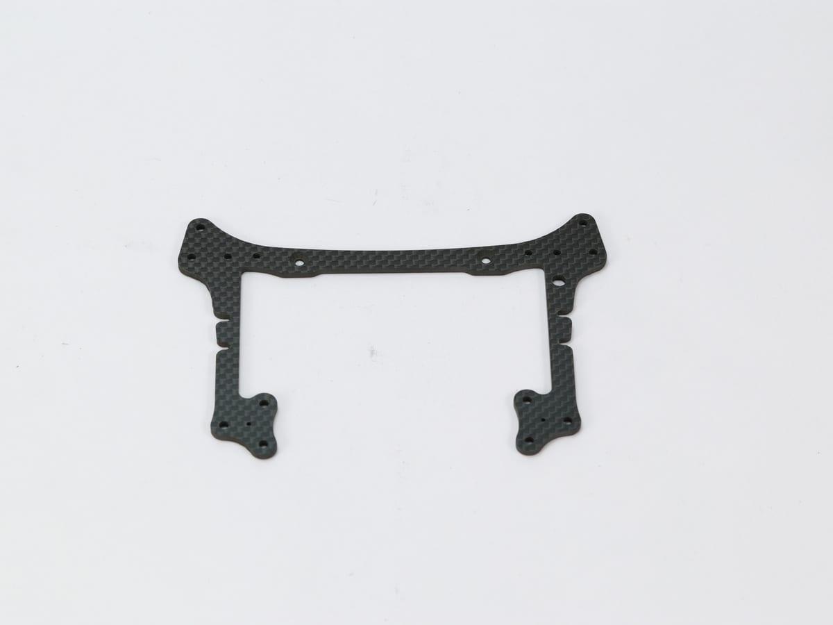 FPV Drone Frame Plate – 3K Twill 2mm | Competition Grade — carbon fiber close-up view 1