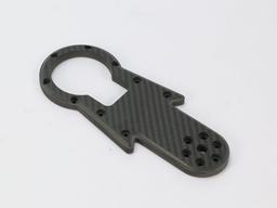 Motor Mount Plate – Carbon Fiber | Vibration Dampening — carbon fiber product angle 3