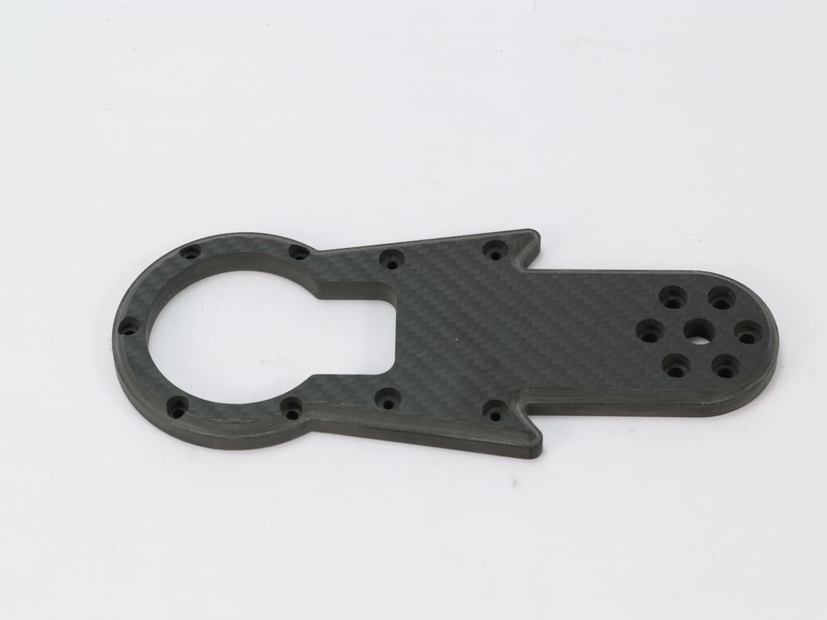 Motor Mount Plate – Carbon Fiber | Vibration Dampening