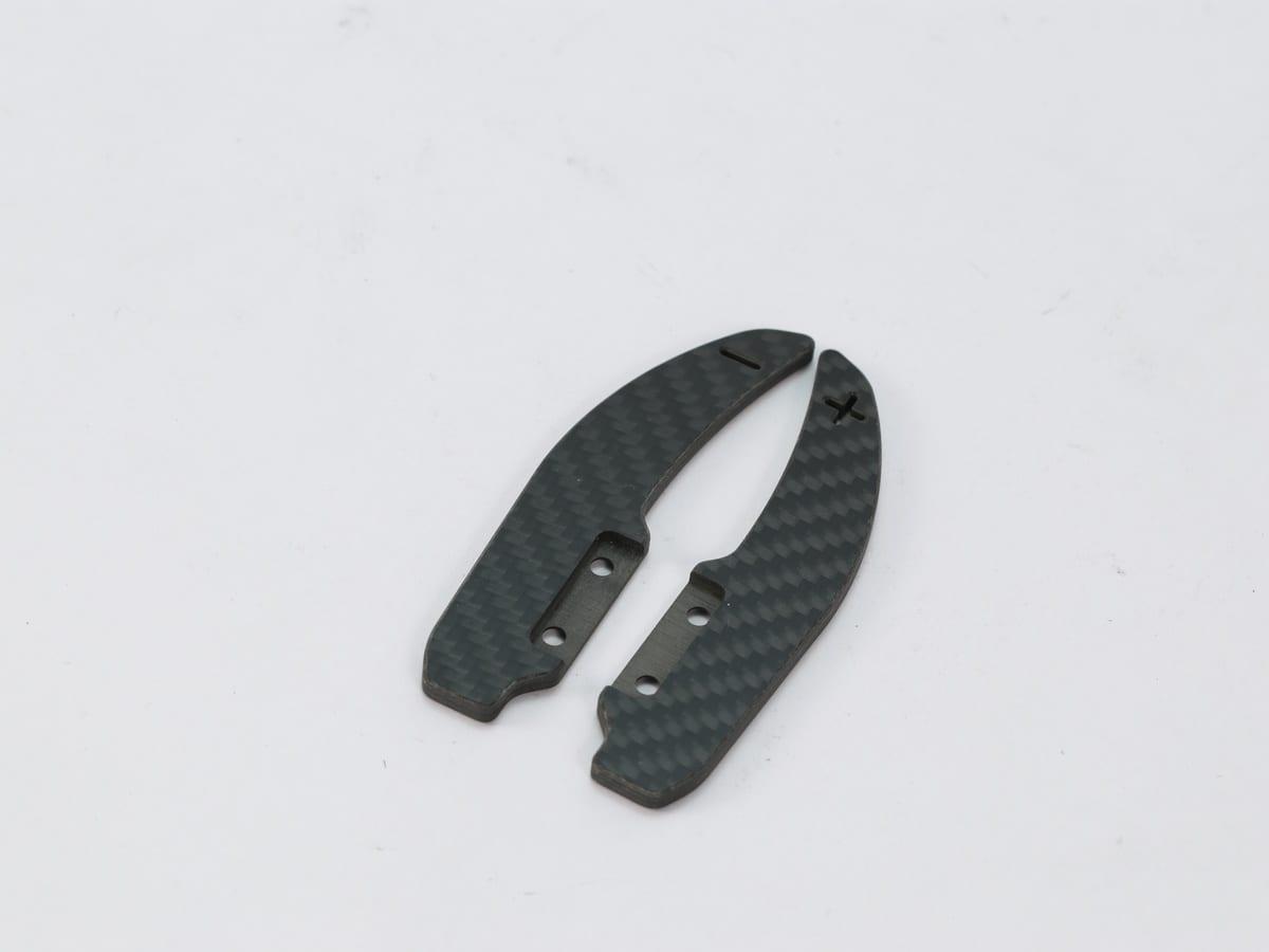 Standoff Mounting Plate – Carbon Fiber | Exact Hole Spacing — carbon fiber close-up view 3