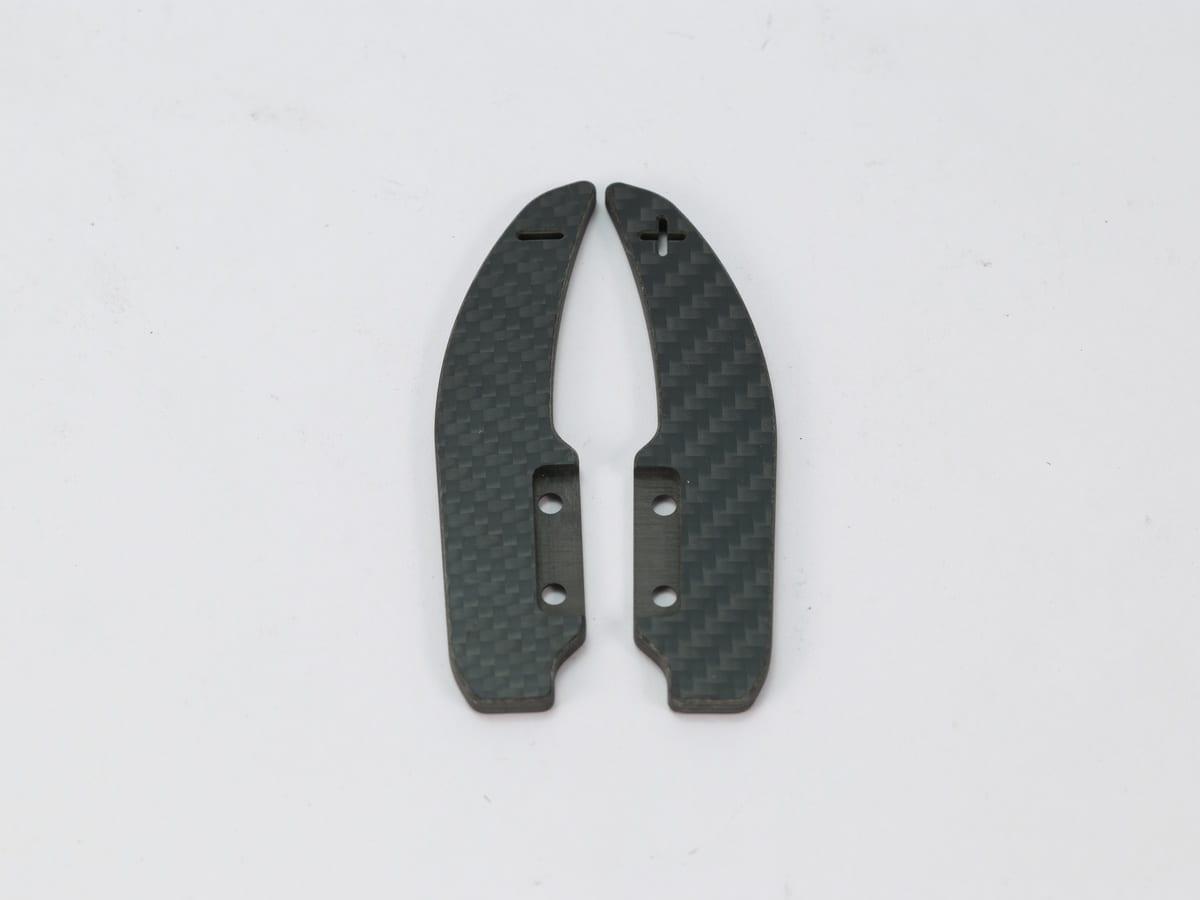 Standoff Mounting Plate – Carbon Fiber | Exact Hole Spacing — carbon fiber close-up view 1