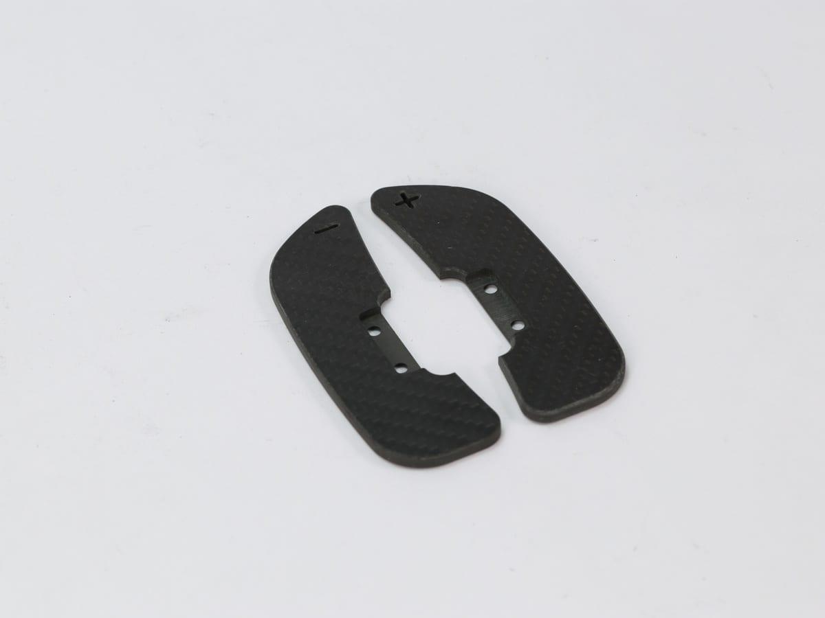 VTX Antenna Mount – Carbon Fiber | Signal-Optimized Design — carbon fiber close-up view 2