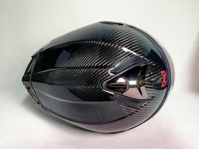 Capacete Motocicleta Fibra de Carbono – Acabamento Brilhante DOT | Gráficos Personalizados — related carbon fiber product