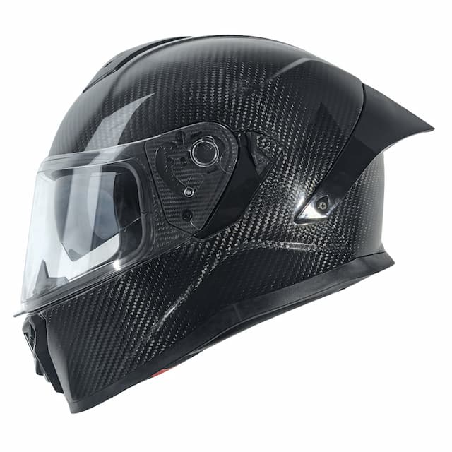 CF001 Capacete Motocicleta Fibra de Carbono – Padrão 3K/12K/Forjado | Gráficos Personalizados — related carbon fiber product