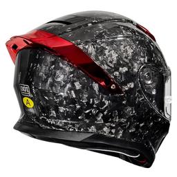 MT-30 Casco Motocicleta Fibra de Carbono – Patrón 3K/12K/Forjado | Gráficos Personalizados — carbon fiber product angle 6