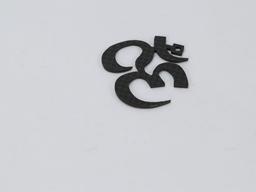 Carbon Fiber Om Pendant – Hypoallergenic & Waterproof | Spiritual Design — carbon fiber product angle 2