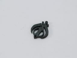 Custom Shape Pendant – Carbon Fiber | Your Logo or Design Engraved — carbon fiber product angle 2