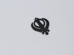 Custom Shape Pendant – Carbon Fiber | Your Logo or Design Engraved — carbon fiber product angle 5