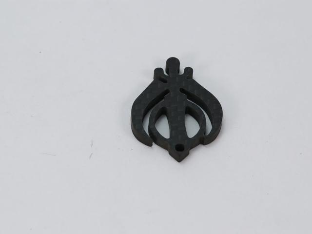 Custom Shape Pendant – Carbon Fiber | Your Logo or Design Engraved — related carbon fiber product
