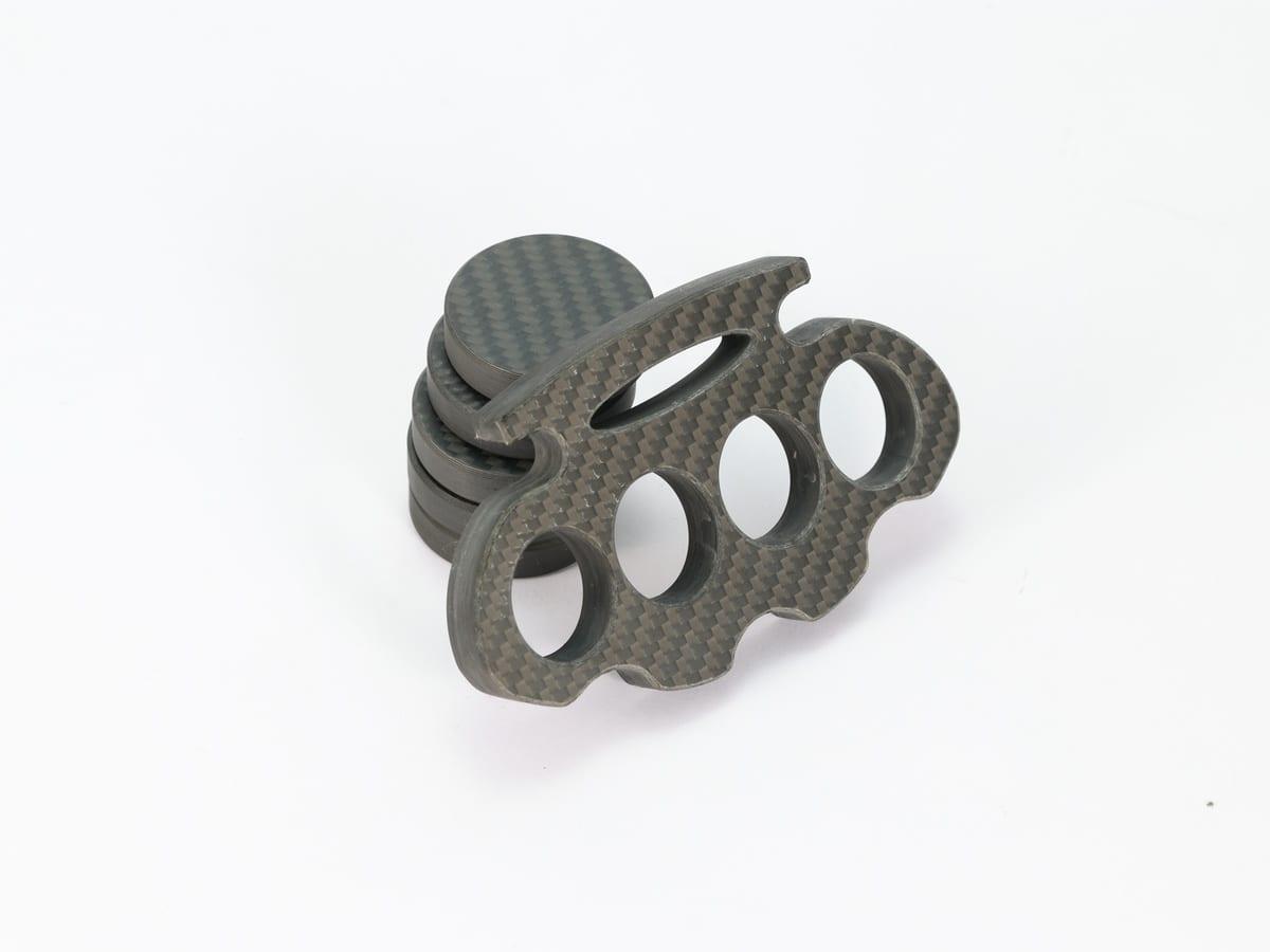 Carbon Fiber Camera Plate – Arca-Swiss Compatible | Vibration Dampening — carbon fiber close-up view 3