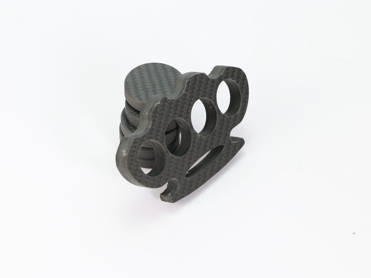 Carbon Fiber Camera Plate – Arca-Swiss Compatible | Vibration Dampening — carbon fiber close-up view 4
