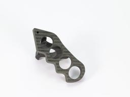 Carbon Fiber Guitar Pickguard – 3K Twill Weave | Tone & Style Upgrade — carbon fiber product angle 3