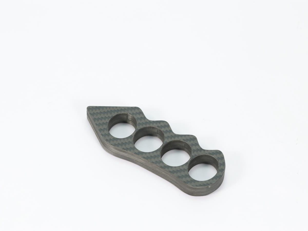 Carbon Fiber Guitar Pickguard – 3K Twill Weave | Tone & Style Upgrade — carbon fiber close-up view 1