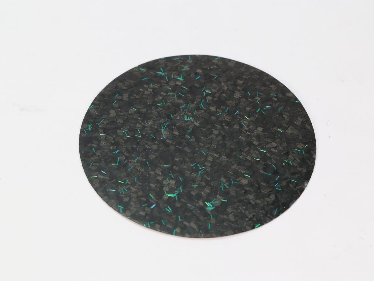 Carbon fiber manufacturing process including molded CFRP plate ready for CNC trimming and finishing