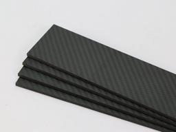 Carbon Fiber Sheet Strips – 3K Twill | Custom Cut to Size — carbon fiber product angle 3