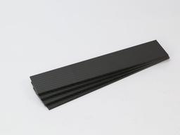 Carbon Fiber Sheet Strips – 3K Twill | Custom Cut to Size — carbon fiber product angle 1