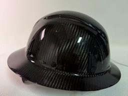 Casco de Seguridad de Fibra de Carbono Ala Completa – Ultraligero 380g | Cumple ANSI/OSHA — carbon fiber product angle 3