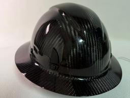 Casco de Seguridad de Fibra de Carbono Ala Completa – Ultraligero 380g | Cumple ANSI/OSHA — carbon fiber product angle 4