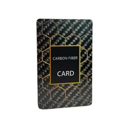 بطاقة علامة تجارية سوبركار – نسيج كربون | إصدار عشاق السيارات — carbon fiber product angle 3