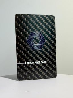 Custom Carbon Fiber Business Card Manufacturer | NFC, QR Code, UV Printing & Laser Engraving — carbon fiber product angle 5