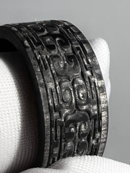 Carbon Fiber CNC Carved Rings | Precision-Crafted Lightweight Jewelry — carbon fiber product angle 4
