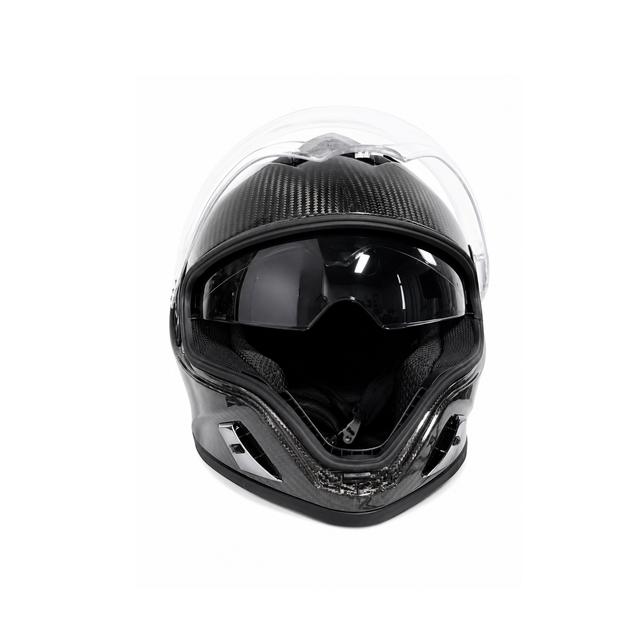 碳纤维全覆盖摩托车头盔 - 3K斜纹 DOT认证 | 可定制酷炫图案 — related carbon fiber product